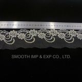 Fashion Garment Accessories Net Yarn Embroidery Lace Fabric Textile