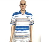 Wholesale Custom Polo T Shirt 2016 New Design Cotton Short Casual Striped Slim Contrast Color Men's Polo Shirt