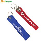 Custom Design Garment Embroidery Key Chain