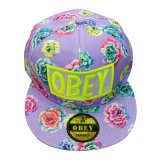 Floral Hat with Raised Logo Sk1603