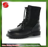 Military Genuine Leather Fashionable Black Military Combat Boots