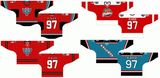 Customized Western Hockey League Kelowna Rockets Ice Hockey Jersey