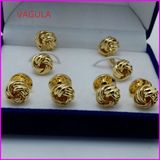 VAGULA Wholesale Quality Knot Collar Studs Buttons Cufflinks Hl161284