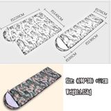 Digital Camouflage Envelope Hooded Sleeping Bag Wolves Envelope Thickening Military Camouflage Sleeping Bag