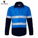 Wholesale Cotton Men Work Reflective Clothing for Oil and Gas