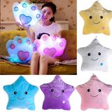 Soft Beautiful Star Ligthing Stuffed Plush Pillow and Cushion