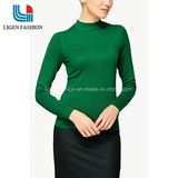 Women Long Sleeve Knitting Garment with Turtleneck
