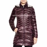 Purple Down Packable Coat