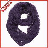 Unisex Ladies Fashion Acrylic Knitted Infinity Endless Tube Scarf