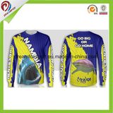 Custom Made Dye Sublimation Fast Dry Men's Fishing Shirts