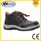 Nmsafety Cheapest Steel Toe Cap Synthetic Leather Safety Footwear