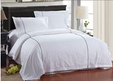 Fashion 100% Cotton White Bedding Set