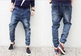 Spring Men Ankle-Tied Jeans Harem Pants (JC3282)