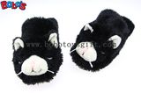 Lavender and Flaxseeds Microwave Heated Plush Cat Indoor Home Slipper