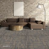 PP Jacquard Office Carpet Loop Tiles with Eco-Bitumen Backing
