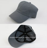 China Factory OEM Produce Custom Grey Cotton Twill Denim Promotional Baseball Cap Dad Hat