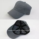 China Factory OEM Produce Custom Grey Cotton Twill Denim Promotional Baseball Cap Dad Hat