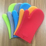 Food Grade Heat Resistant Cooking Oven Silicone Gloves for Kitchen