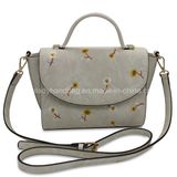 2018 Summer Embroidery Flower Design of PU Leather Fashion Handbag