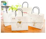 New Style Portable Cheap Recycled Paper Storage Packaging Bag with Handles