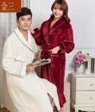 High Quality Super Soft Coral Fleece Hotel Bathrobe Factory