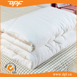 Cheaper Full Cotton Hotel Single Quilt in White Color Factory Price