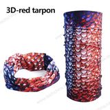 High Quality 3D Fishing Scarf