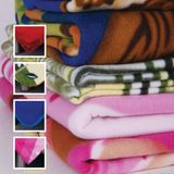 100% Polyester Plain Dyed Super Soft Polar Fleece Picnic Blanket