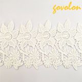 2017 New Arrival Cotton Lace Trimming with Flower