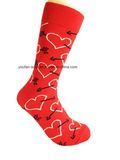 Cotton/Nylon 168n Single Cylinder Men's Sock