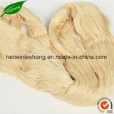 100% Tussah Silk Carpet Yarn in Golden Brown Color