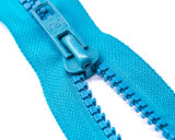 Vislon Zipper with Blue Colored Tape and Da Puller/Top Quality