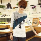 Fashion 100% Cotton Cheap Men's Custom Printed T-Shirt