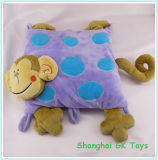 Cute Monkey Cushion Rectangular Plush Monkey Cushion