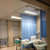 Sickroom Partition Curtain with Square Web Design