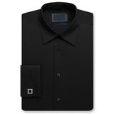 China Manufacture Clothes for Long Sleeve Cotton Black Men Shirts