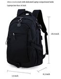 Business Anti-Theft Laptop USB Charging Waterproof School Backpack