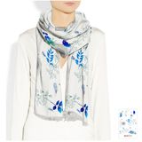 Women Fashion 100% Silk Scarf