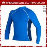 Custom Made Top Quality Blue Mens Rash Guards (ELTRGI-7)