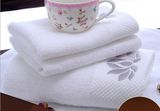 100% Cotton Plain Embroidery Hotel Terry Bath Towel Factory