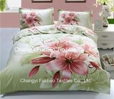 New Brand 2017 Microfiber 3D Flower Bedding Set China Supplier