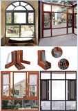 G&C Fuson Thermal Break Aluminium Casement Window with Mosquito Net