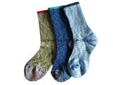 Space Dye/Special Cushion/Cotton Sport Socks for Kids