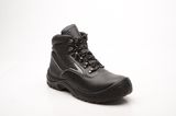 Hot Sell Casual Style Smooth Leather Safety Shoes (HQ03054)