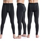 Quicking Dry Fitness Mens Leggings for Gym with Custom Logo