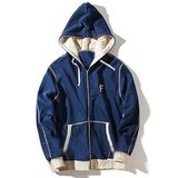 Wholesale Custom Printed 100% Polyester Zip up Hoodies