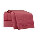 1700 Egyptian Cotton Quality Microfiber Bedsheet