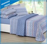 Blue Tribe Totems Printed Polyester Bedspread Set