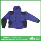 Durable Hoody Work Jacket with Functional Chest Pocket