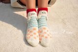 Factory Direct Sale Cheap Winter Warm Microfiber Woman Indoor Socks